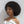 black woman wear 13x4 Super Afro Kinky Curly Bob Lace Frontal Wig