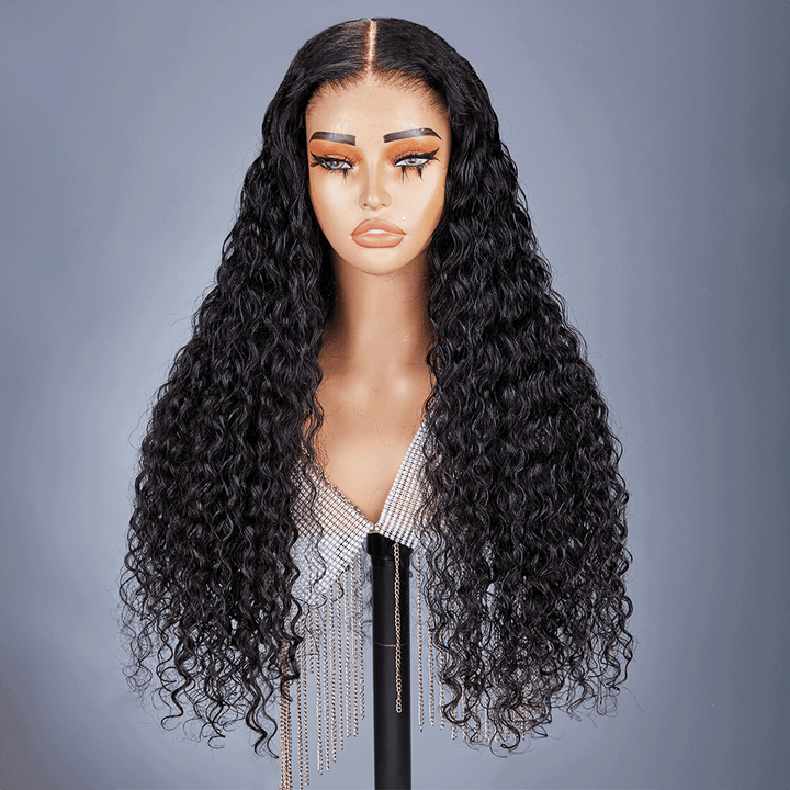 9x6 Glueless Upgraded Bleached Knots Curly Human Hair Wig