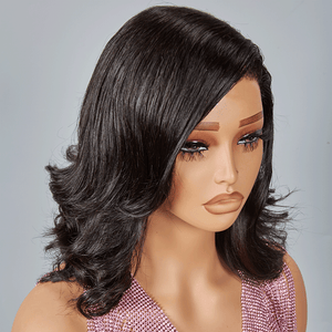 9x6 Minimalism Glueless Natural Wave Bob Wig