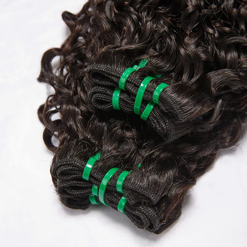 HJ Weave Beauty Brazilian Virgin Hair Fumi Pissy Curl Bundle Extension