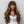 Glueless Brown Highlight Brazilian Body Wave Bangs Wig