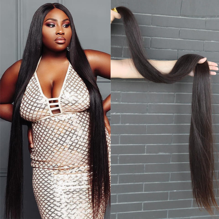 Straight Long Hair Series Virgin Human Hair Bundle Deal