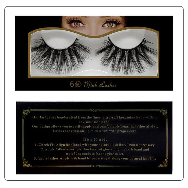 6D Mink Eyelashes | Only Shipping With Other Hair Orders